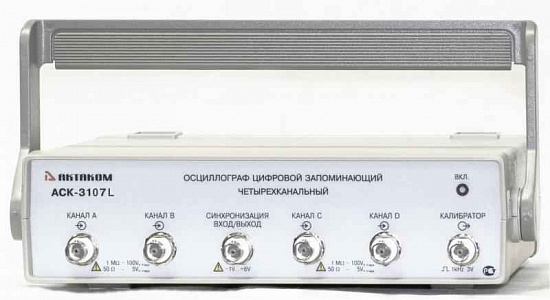 USB осциллограф -приставка АСК-3107 L четырехканальный_1
