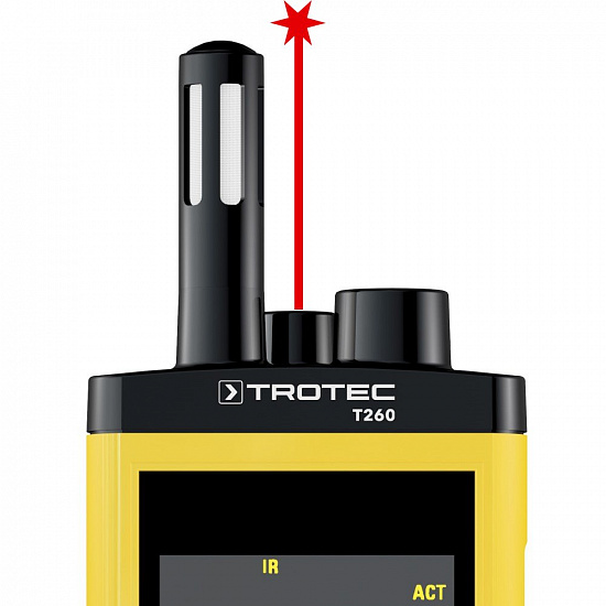 Термогигрометр Trotec T260 с ИК-термометром_4