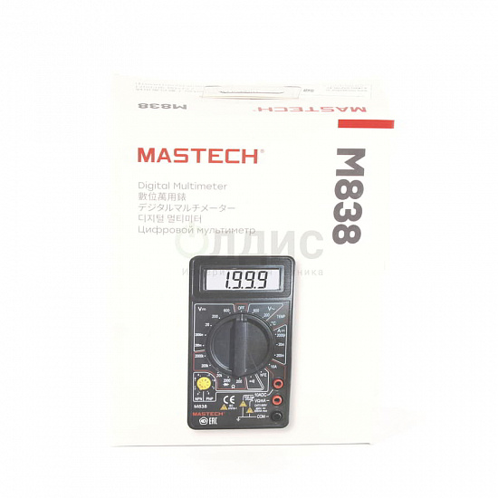 Цифровой мультиметр Mastech М 838_4