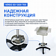 VERDO GS-1200-700 Стойка передвижная для инструментов, 600х600х1200_5