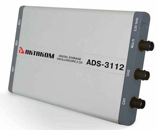 USB осциллограф - приставка ADS-3112 двухканальный_1