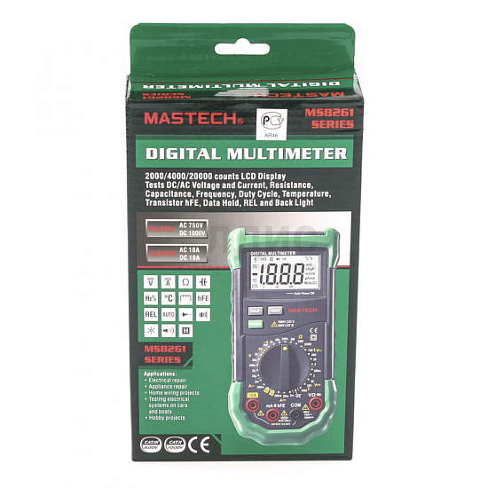 Цифровой автоматический мультиметр MASTECH MS8268_4