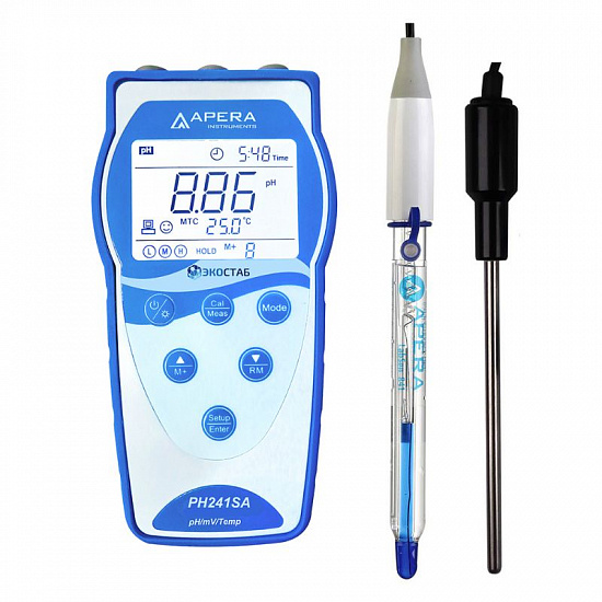 PH241SA Портативный pH-метр ЭКОСТАБ_1