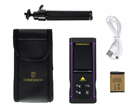 Лазерная рулетка Ermenrich PRO LR100, с камерой_3