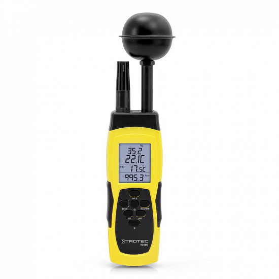 Термогигрометр Trotec TC100 с измерением WBGT-индекса_1