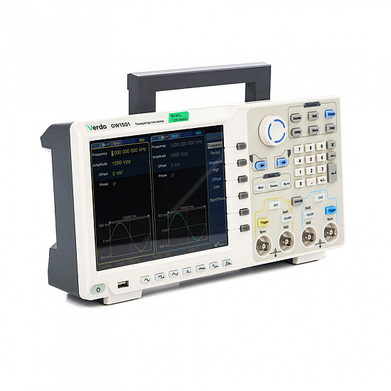 VERDO GW1501 Генератор сигналов 80 МГц, 1250 Мвыб/с_4