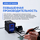 Готовое решение для ремонта и диагностики электроники. Индукционная паяльная станция VERDO SE1202 + Мультиметр VERDO MH6123 + Коврик силиконовый VERDO SE9103_4