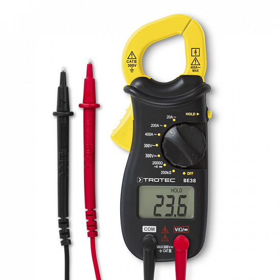 Токоизмерительные клещи Trotec BE38_3