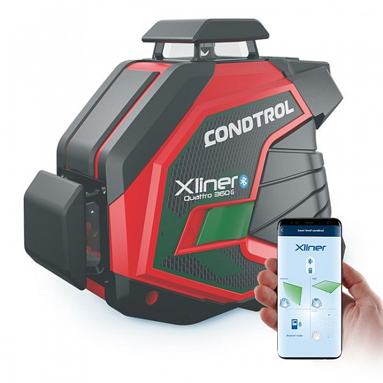 Лазерный нивелир CONDTROL Xliner Quattro 360G Kit_3